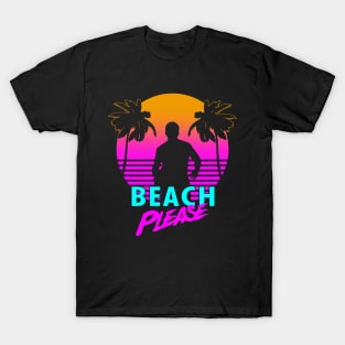 80's Spring Break Summer Beach Retro Meme T-Shirt